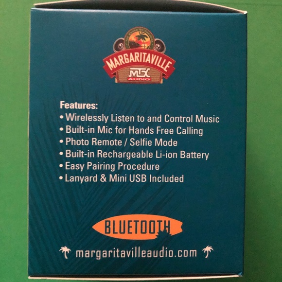 Margaritaville Sound Shot portable Bluetooth Speaker.  New in box - Picture 4 of 6